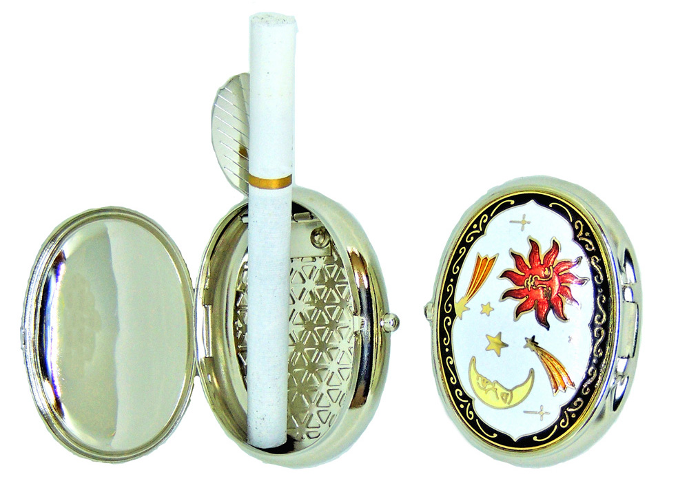 enamel logo pocket ashtray